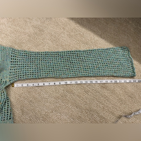 ACNE STUDIOS V-NECK CROCHET JUMPER L - Picture 8 of 10